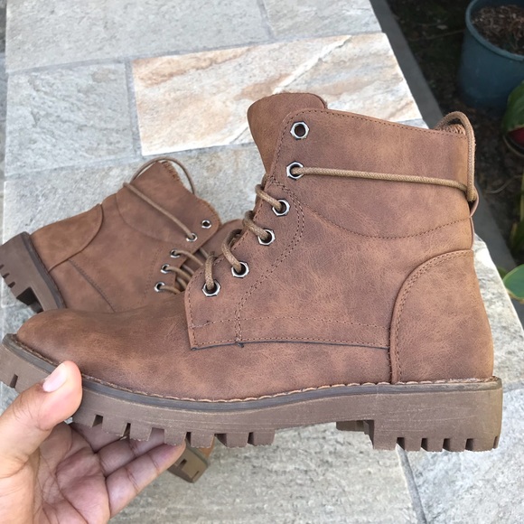 Shoes - New brown booties last one 6.5